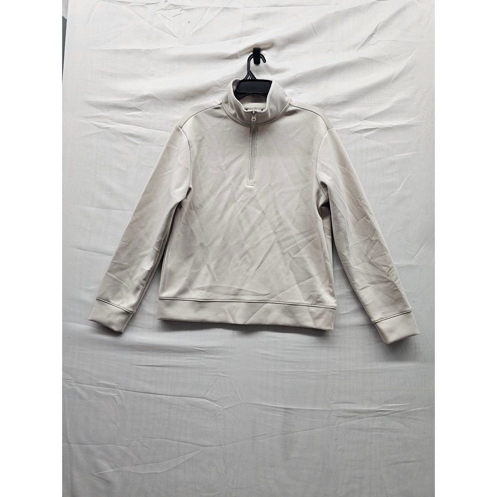 All in Motion Womens 1/2 Zip Pullover Sweatshirt Gray Polyester Blend Size M